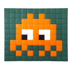 Invader #06 — Orange