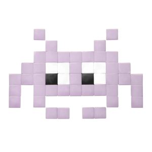 Invader #01 — Mauve chiné