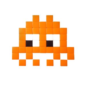 Invader #06 — Orange