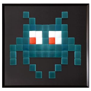 Invader #03 — Turquoise