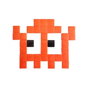 Invader #09 — Orange