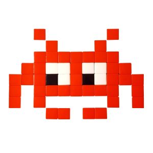 Invader #01 — Rouge