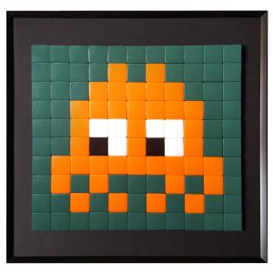 Invader #06 — Orange