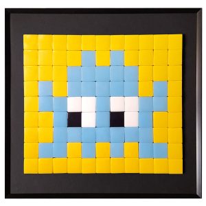 Invader #02 — Bleu