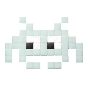 Invader #01 — Vert céladon