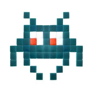 Invader #03 — Turquoise